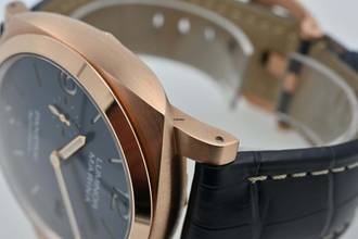 Thumbnail von Panerai Luminor Marina 18k Rose Gold PAM01112 PAM 1112 Blue Dial