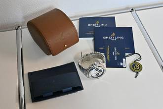 Thumbnail von Breitling Chronomat 42 B01 AB0134101G1A1 Silver Dial