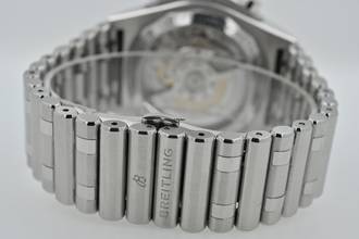 Thumbnail von Breitling Chronomat 42 B01 AB0134101G1A1 Silver Dial