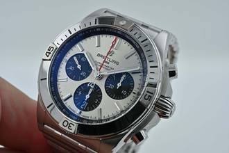 Thumbnail von Breitling Chronomat 42 B01 AB0134101G1A1 Silver Dial