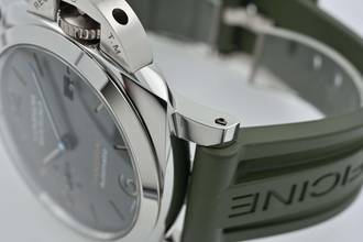 Thumbnail von Panerai Luminor Marina PAM01116 PAM 1116 70 Years Limited Edition 950pt Platinum Green Dial
