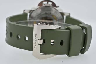 Thumbnail von Panerai Luminor Marina PAM01116 PAM 1116 70 Years Limited Edition 950pt Platinum Green Dial