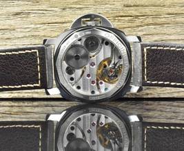 Thumbnail von Panerai Luminor Marina PAM00113 Limited Edition / Crystal Back - Full Set 2010