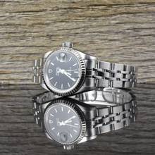 Thumbnail von Tudor Princess 92414 Stahl & Weißgold Automatic - unpoliert - Black Dial
