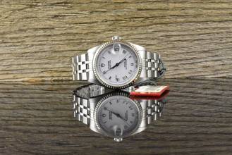 Thumbnail von Tudor Prince Date Oyster Date Automatic Prince 72034 Stahl Weigold - unpoliert - 2015
