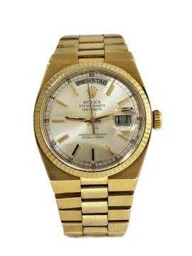 Rolex Day-Date Oysterquartz Deutscher Wochentag - rare silver Dial