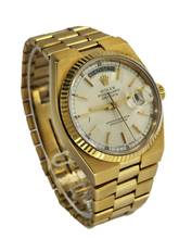 Thumbnail von Rolex Day-Date Oysterquartz Deutscher Wochentag - rare silver Dial