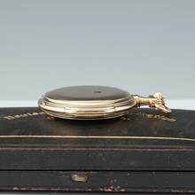 Thumbnail von A. Lange & Söhne Gr. Heavy Louis XV Savonette Pocket Watch 14k Gold 1918. Original case and papers Excellent condition
