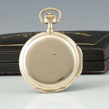 Thumbnail von A. Lange & Söhne Gr. Heavy Louis XV Savonette Pocket Watch 14k Gold 1918. Original case and papers Excellent condition