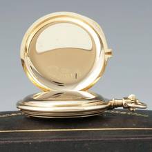 Thumbnail von A. Lange & Söhne Gr. Heavy Louis XV Savonette Pocket Watch 14k Gold 1918. Original case and papers Excellent condition