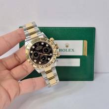Rolex Daytona Gold & Steel & Diamonds 40mm Automatic Complete