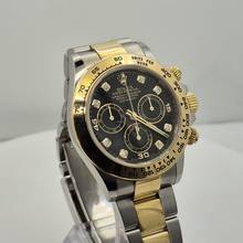 Thumbnail von Rolex Daytona Ouro & Aço & Diamantes 40mm Automático Completo