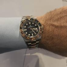 Thumbnail von Rolex GMT-Master II Rootbeer Rose Gold & Steel 40mm Automatic Complete