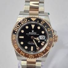 Thumbnail von Rolex GMT-Master II Rootbeer Rose Gold & Steel 40mm Automatic Complete
