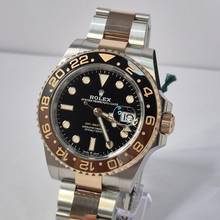 Thumbnail von Rolex GMT-Master II Rootbeer Rose Gold & Steel 40mm Automatic Complete