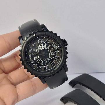  Fortis B-47 Big Black Day Date 47mm Automático Edição Limitada 