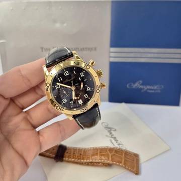  Breguet Type XX - XXI - XXII Transatlantique Chronograph Flyback Ouro 40mm Automático 