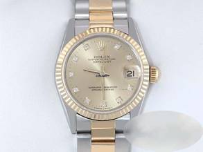  Rolex Datejust 31 31mm 68273 Stahl Gelbgold 750 Diamanten Automatik Stainless Steel 18kt Yellow Gold Jubilé-band Chronometer Oyster 