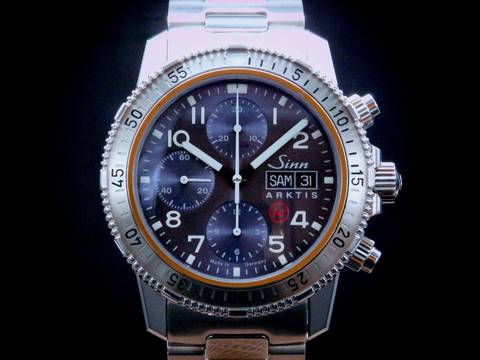 Sinn 206 Arktis II Fullset Sammlerzustand Herstellergarantie 11.2026 Fullset