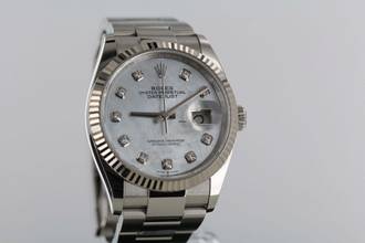 Thumbnail von Rolex Datejust 36 126234//FULL SET//12/2024/PERLMUTT/36MM//MOTHER OF PEARL#803