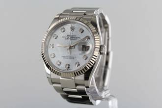 Thumbnail von Rolex Datejust 36 126234//FULL SET//12/2024/PERLMUTT/36MM//MOTHER OF PEARL#803