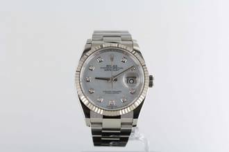 Thumbnail von Rolex Datejust 36 126234//FULL SET//12/2024/PERLMUTT/36MM//MOTHER OF PEARL#803
