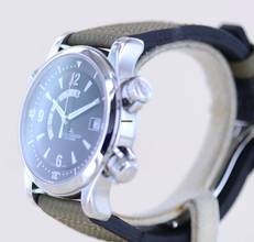 Thumbnail von Jaeger-LeCoultre Master Compressor Memovox Alarm Automatik Sports Steel 42mm Black B+P