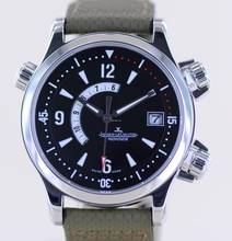  Jaeger-LeCoultre Master Compressor Memovox Alarm Automatik Sports Steel 42mm Black B+P 