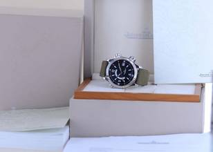 Thumbnail von Jaeger-LeCoultre Master Compressor Memovox Alarm Automatik Sports Steel 42mm Black B+P