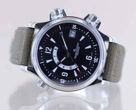 Thumbnail von Jaeger-LeCoultre Master Compressor Memovox Alarm Automatik Sports Steel 42mm Black B+P