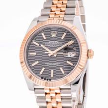 Thumbnail von Rolex Datejust 41 Grey Steel Rosegold Jubilee – 126331 – like NEW – 12/2022 Full Set