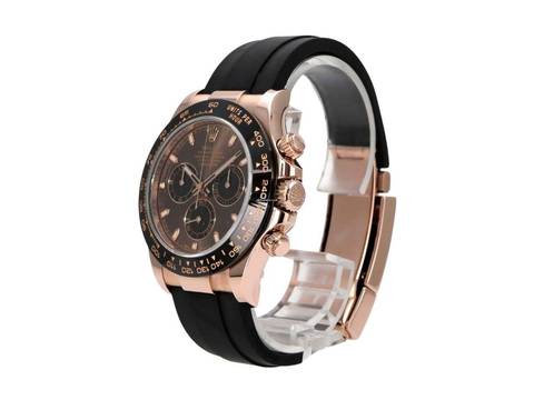  Rolex Daytona 18 kt Everose-Gold / Oysterflex Ref. 116515LN Choco 