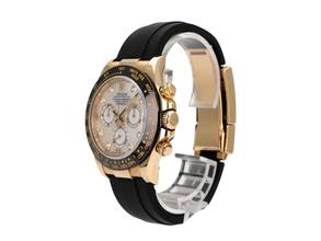 Thumbnail von Rolex Daytona Gelbgold / Oysterflex 116518LN Perlmutt Diamant