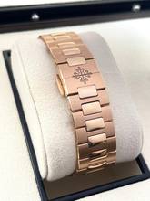 Thumbnail von Patek Philippe Nautilus Rosegold Choco Dial Moonphase FULL SET BOX+PAPERS 2024 MINT CONDITION+first buying receipt