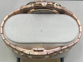 Thumbnail von Patek Philippe Nautilus Rosegold Choco Dial Moonphase FULL SET BOX+PAPERS 2024 MINT CONDITION+first buying receipt