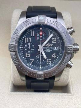  Breitling Avenger Bandit Black Dial 45mm Titan Mint Condition 
