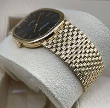 Thumbnail von Patek Philippe Ellipse d'Or Golden Grand Ellipse Dor (Quartz) Watch only Blue Dial
