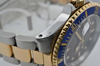 Thumbnail von Rolex Submariner Date Stahl 18k Gold 16613 Purple Vintage E-Series