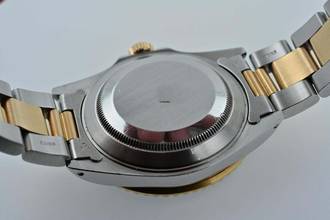 Thumbnail von Rolex Submariner Date Stahl 18k Gold 16613 Purple Vintage E-Series