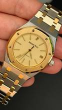 Thumbnail von Audemars Piguet Royal Oak Super rare Ivory Panna dial german Papers Wempe