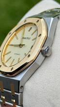 Thumbnail von Audemars Piguet Royal Oak Super rare Ivory Panna dial german Papers Wempe