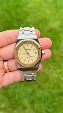 Thumbnail von Audemars Piguet Royal Oak Super rare Ivory Panna dial german Papers Wempe