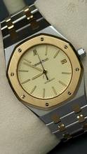 Thumbnail von Audemars Piguet Royal Oak Super rare Ivory Panna dial german Papers Wempe