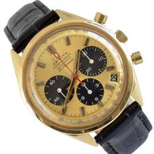  Zenith El Primero Chronograph G582 Automatic yellow gold 18KT 1970 