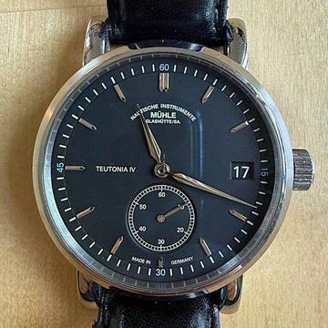 Mühle Glashütte Teutonia IV Small Second NEW FULL SET