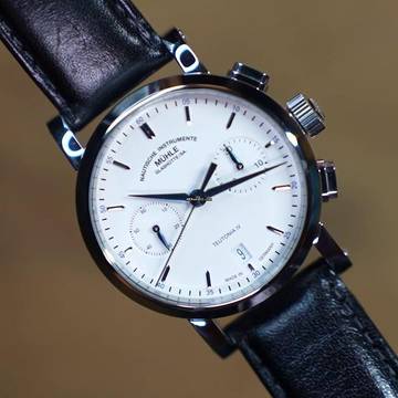 Mühle Glashütte Teutonia IV Moon Phase NEW FULL SET