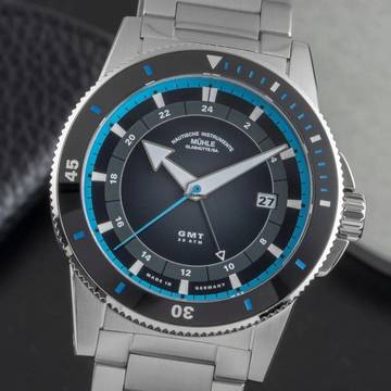 Mühle Glashütte Sportivo Travel Gmt NEW FULL SET