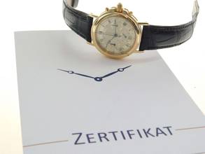 Thumbnail von Breguet Marine 18 Karat Gelbgold Marine Chronograph 36mm Herrenuhr im Top Zustand Automatik Chronograph Kaliber 576