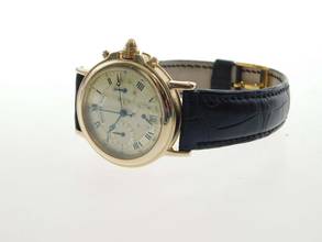 Thumbnail von Breguet Marine 18 Karat Gelbgold Marine Chronograph 36mm Herrenuhr im Top Zustand Automatik Chronograph Kaliber 576
