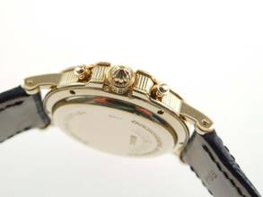 Thumbnail von Breguet Marine 18 Karat Gelbgold Marine Chronograph 36mm Herrenuhr im Top Zustand Automatik Chronograph Kaliber 576